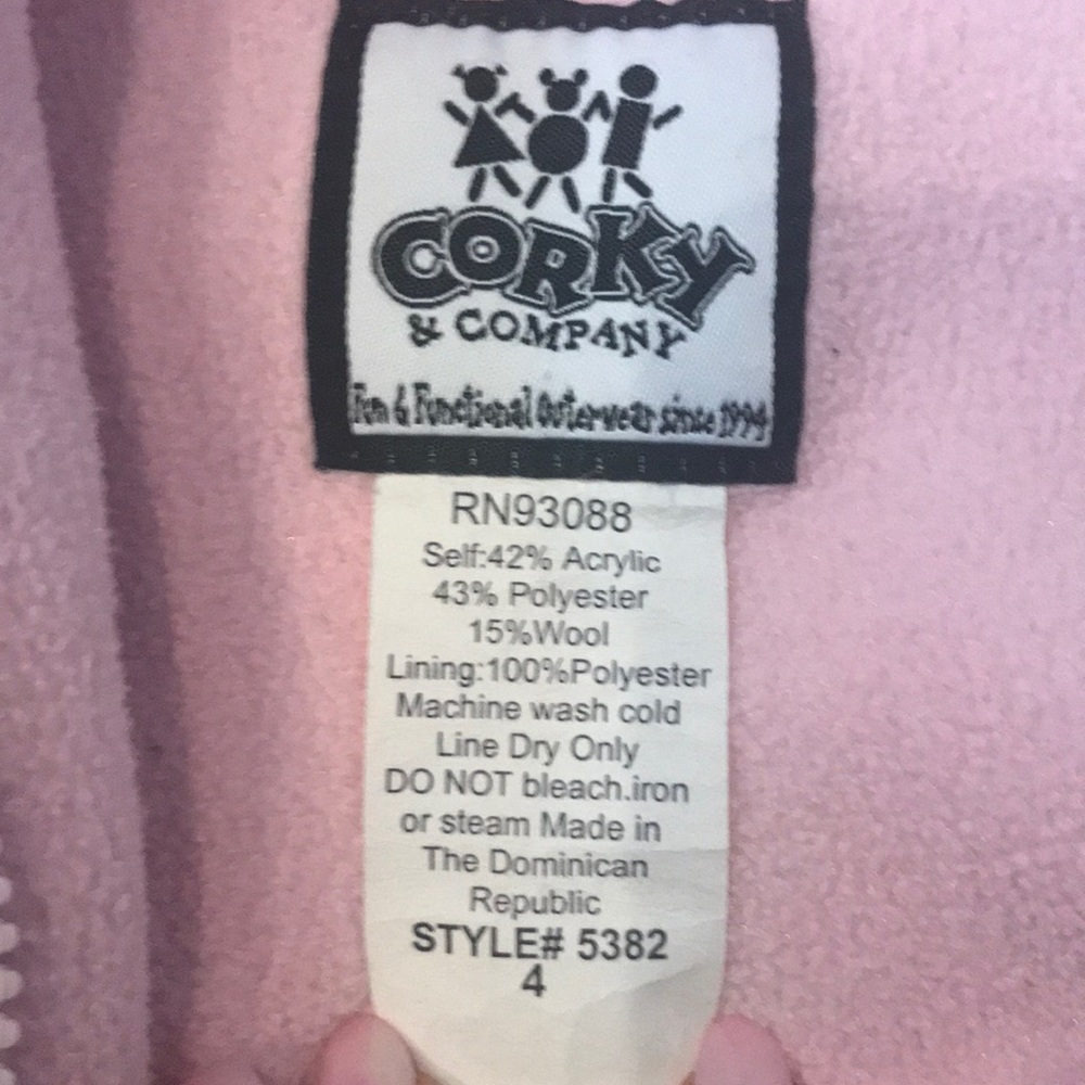 Girls wool jacket - Picture 2 of 3